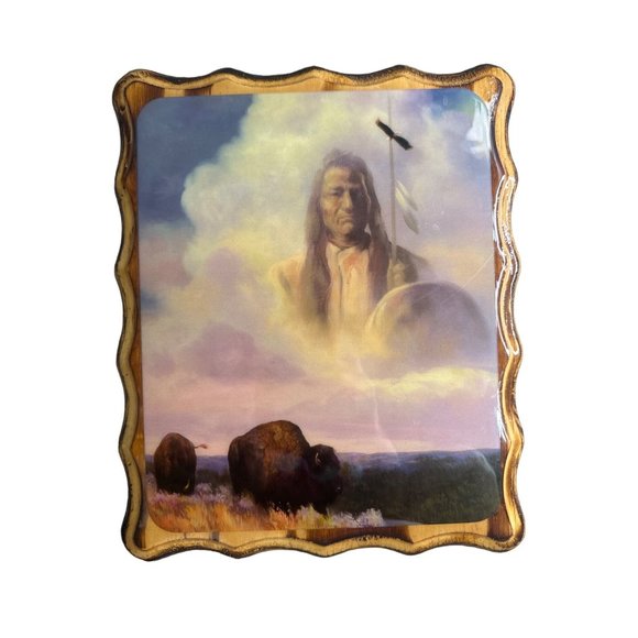 VTG Native American Indian Wall Art